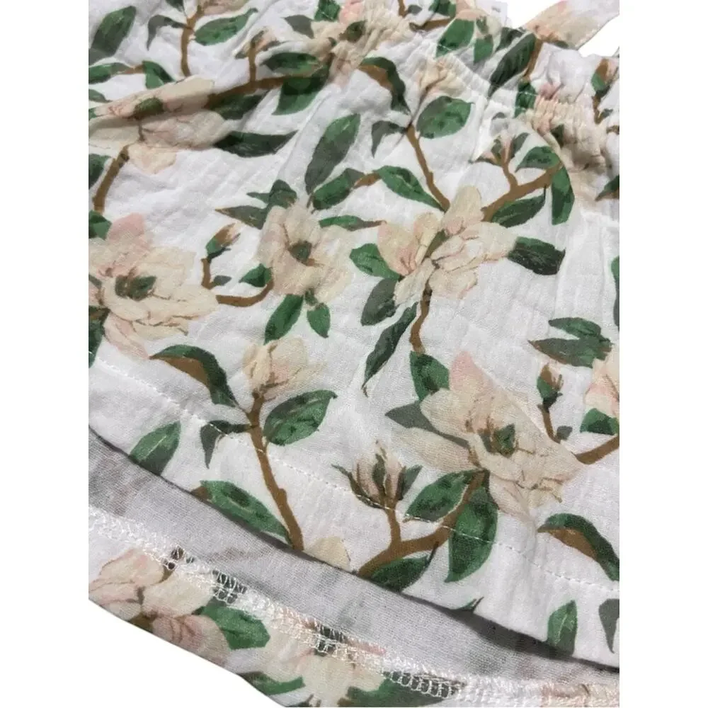 Mudpie NWT Sleeveless Magnolia Printed Tank Top